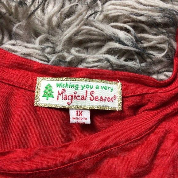 Wishing You A very Magical Season Top size 1x - Picture 5 of 8
